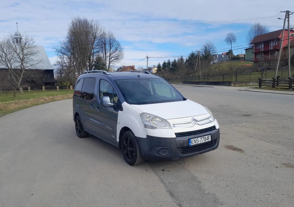 Citroen Berlingo cena 14500 przebieg: 249627, rok produkcji 2008 z Polanów małe 121